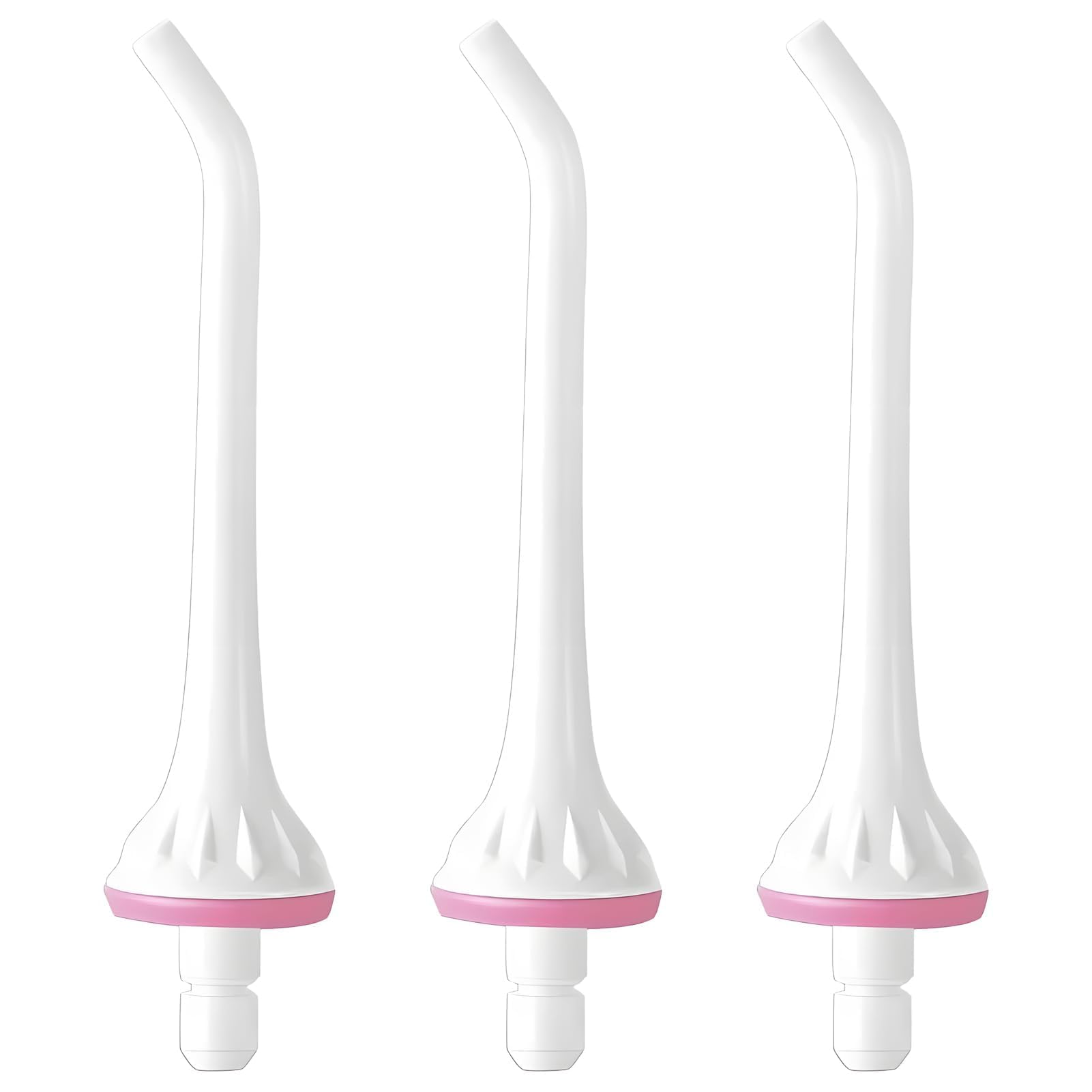 Replacement Nozzles for Dental Irrigator, 3 Pack Standard 9.5cm Nozzles, Compatible with Oralfree, Nicwell, Nicefeel, COSLUS, Mospro, Zerhunt Models K201 K202 K203, Water Flos Accessories