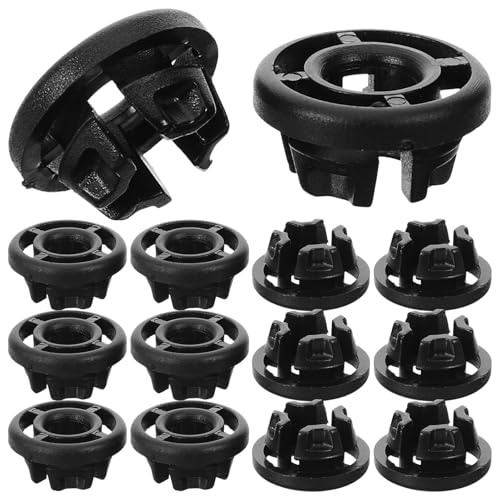 Cabilock 50 piezas Clips Soporte Varilla Capó Coche Retén Base Resistente para Fijación Segura y Duradera Compatible con Varios Instalación y Estable