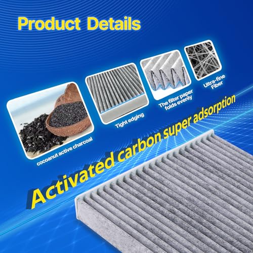 3-Pack CF12450 Cabin Air Filter for Jeep Wrangler & Gladiator – 68301863AA - Image 5