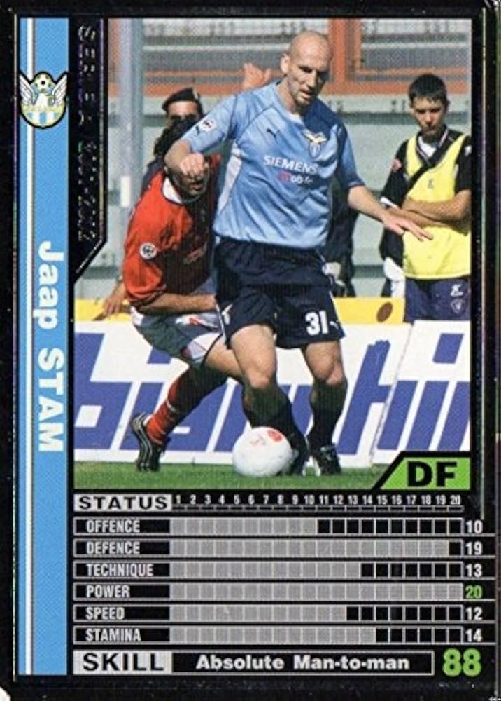 Amazon.co.jp: WCCF/01-02/ラツィオ/黒/A15/ヤープ・スタム : おもちゃ