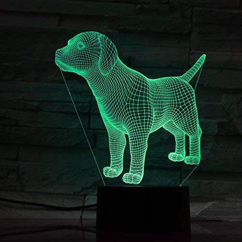 3D Eishockey LED Lampe – 7 Farbwechsel, Acryl Tischlampe Mit USB, Nachtlicht & Deko Für Zimmer & Geschenk