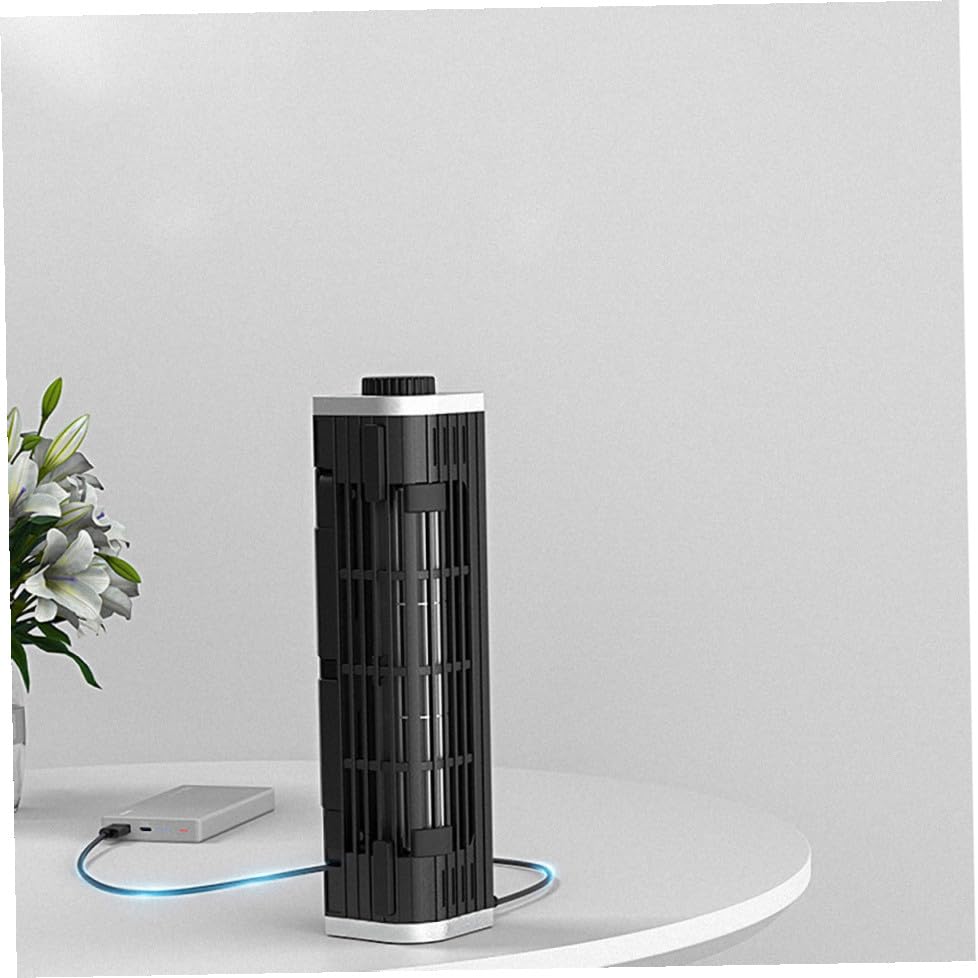 Ventilador portátil para laptop USB con base ajustable miniatura 5