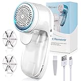 【Recargable Lint Cleaner Pro】Este quitapelusas dispone de una batería de litio de 1400 mAh de alta calidad. El diseño de carga USB le permite llevar el quitapelusa contigo mientras viajas y carga el producto en cualquier lugar. Esta afeitadora eléctrica puede funcionar continuamente durante más de una hora después de la carga completa. En comparación con otras afeitadoras eléctricas, el tiempo de carga es más corto.