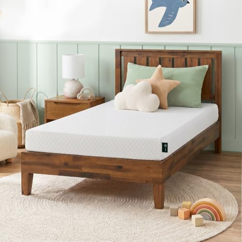 Zinus 6 Inch Twin Cooling Essential Memory Foam Mattress...