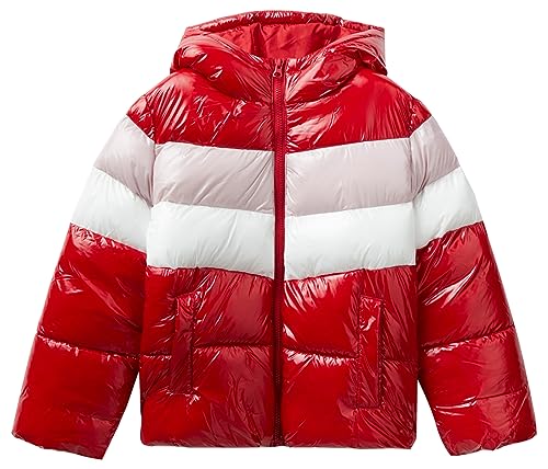 United Colors of Benetton Giubbotto 2o3acn02p, Giacca Bambine e ragazze, Multicolor 923, S