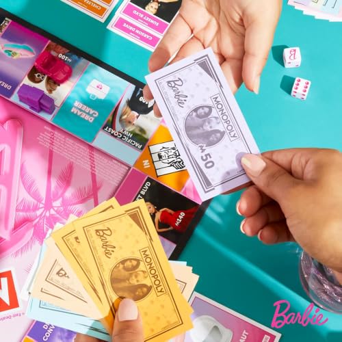 Barbie Monopoly Box Game miniatura 7