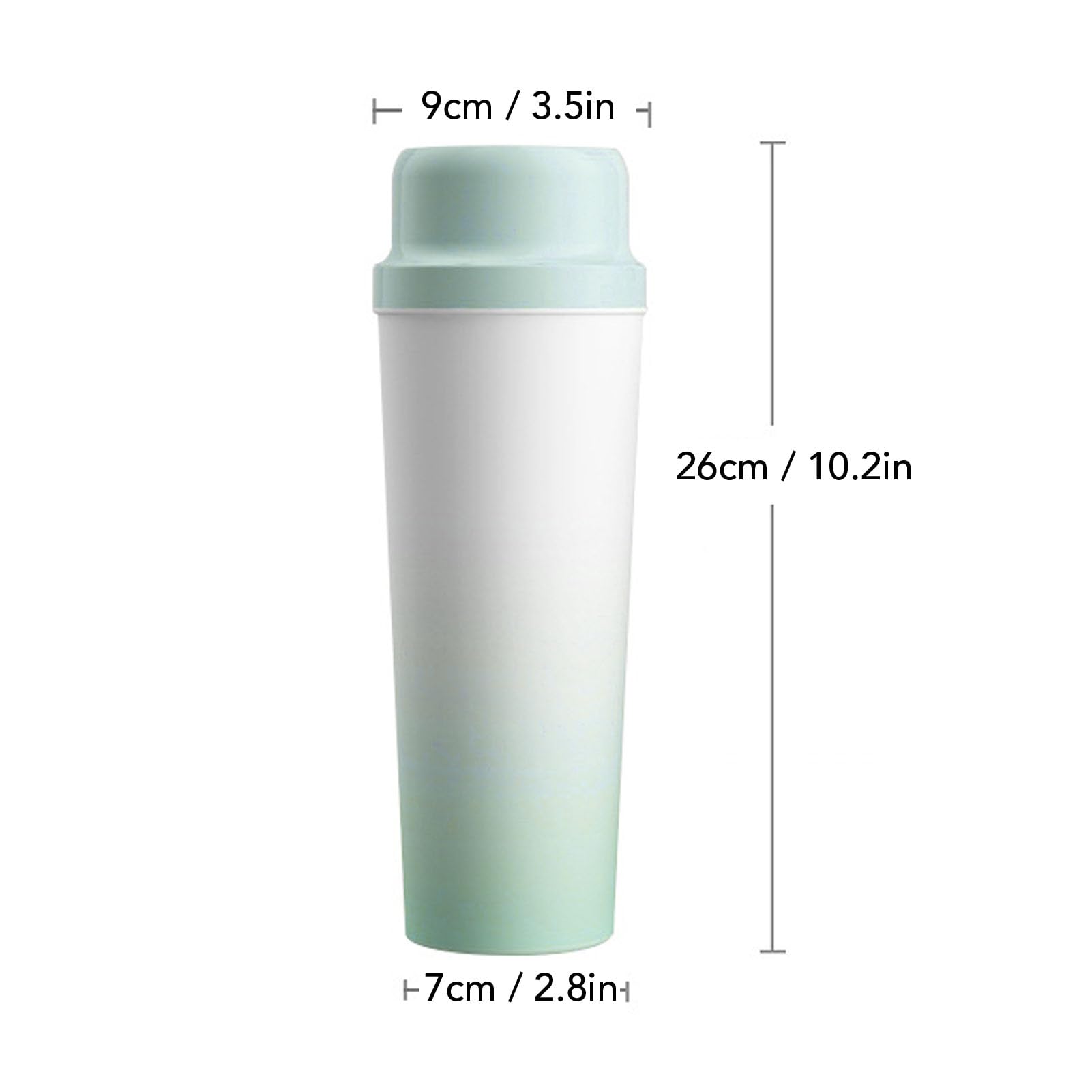 Licuadora Portátil, Licuadora Personal para Batidos y Purés con 20 Cuchillas, Ideal para Viajes, Deportes, Oficina, Camping y Salidas