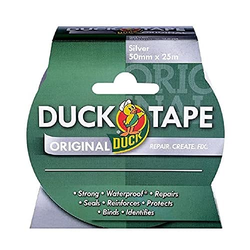 Duck Tape Original Silver, 50mm x 25m, Pack of 6