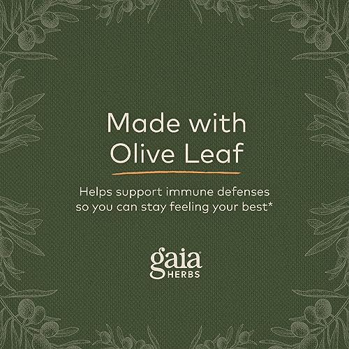 Gaia Herbs 751063145817 Olive Leaf - Traditional Immune Health Support - Immune System Supplement thumb #5