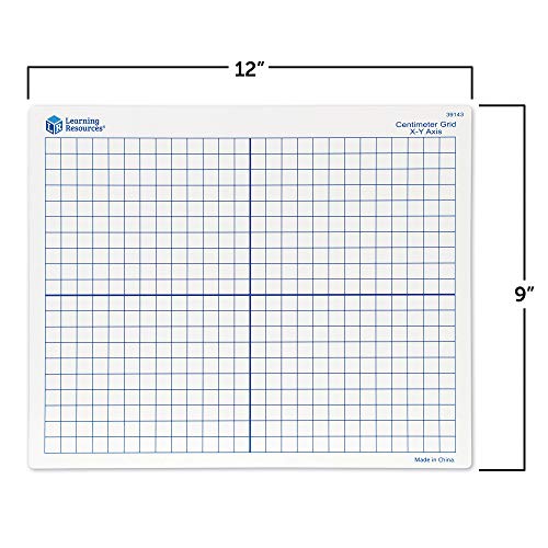 Feuilles double-face effaçables à sec Learning Resources quadrillées et lignées - 2