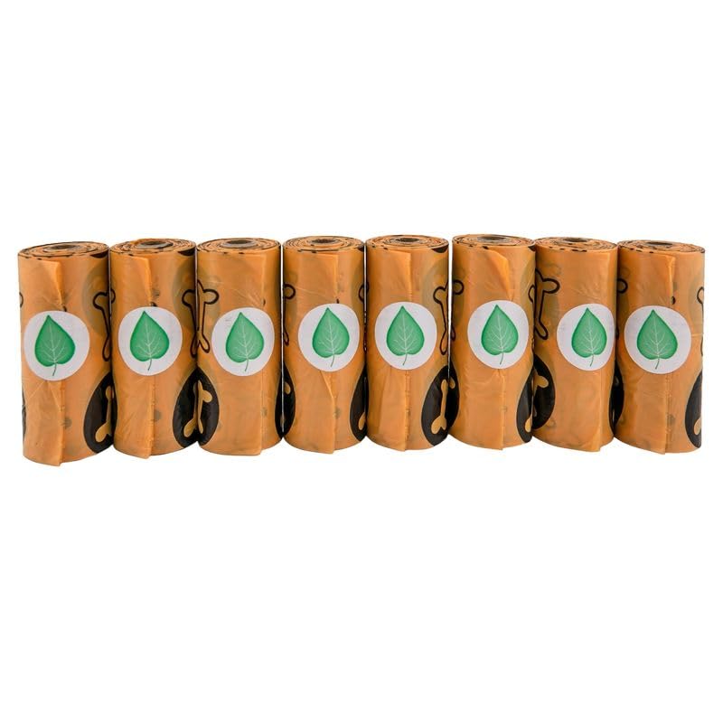 Image of MEADOWS & MUTTS Dog Poop Bags - 120 Count Compostable Biodegradable Plant Based Pet Waste Bags | Leak Proof Extra Thick | Lavender Scented Eco-Friendly Puppy Poop Bags