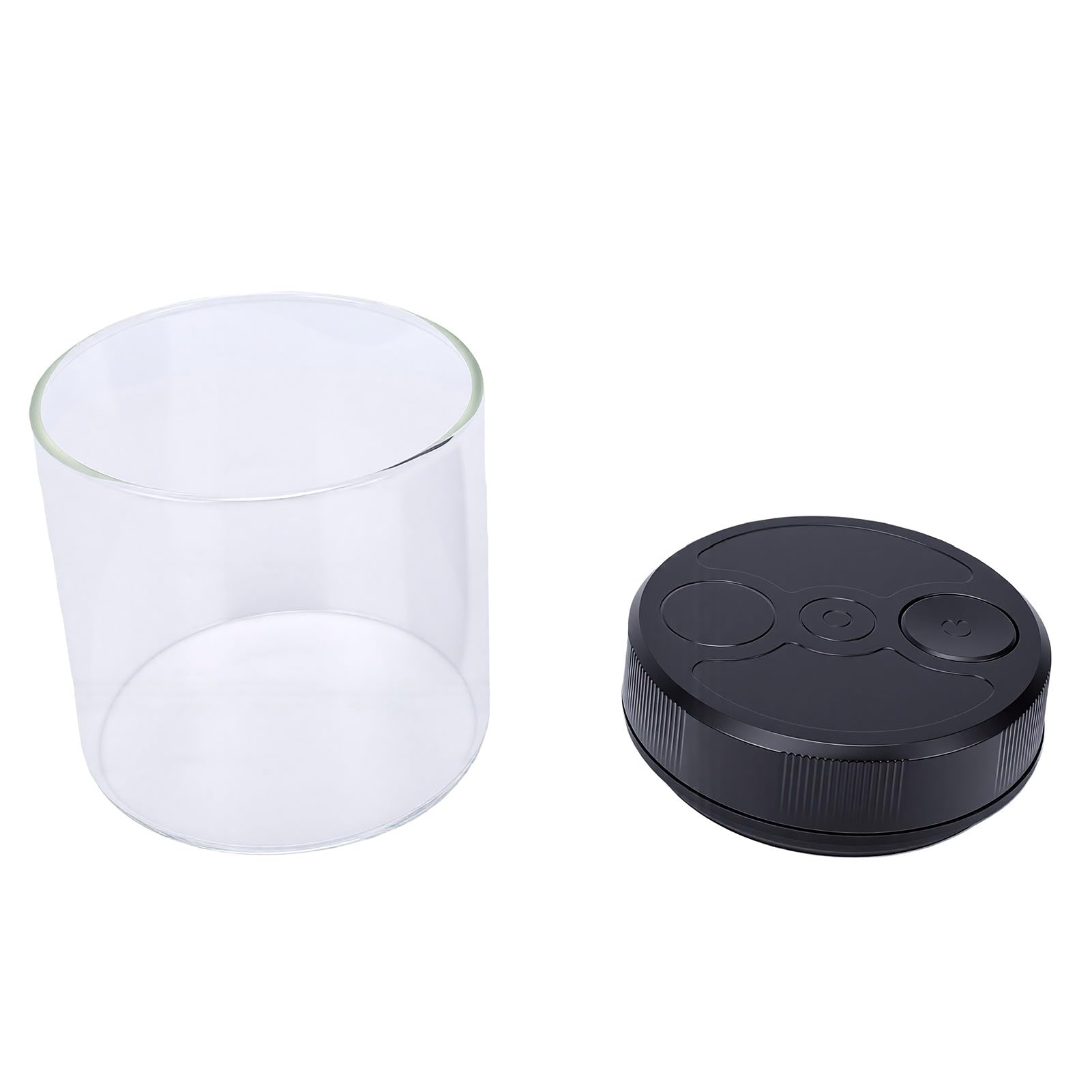 YUYTE Caffettiera Automatica Sottovuoto 700ml, Vetro Borosilicato con