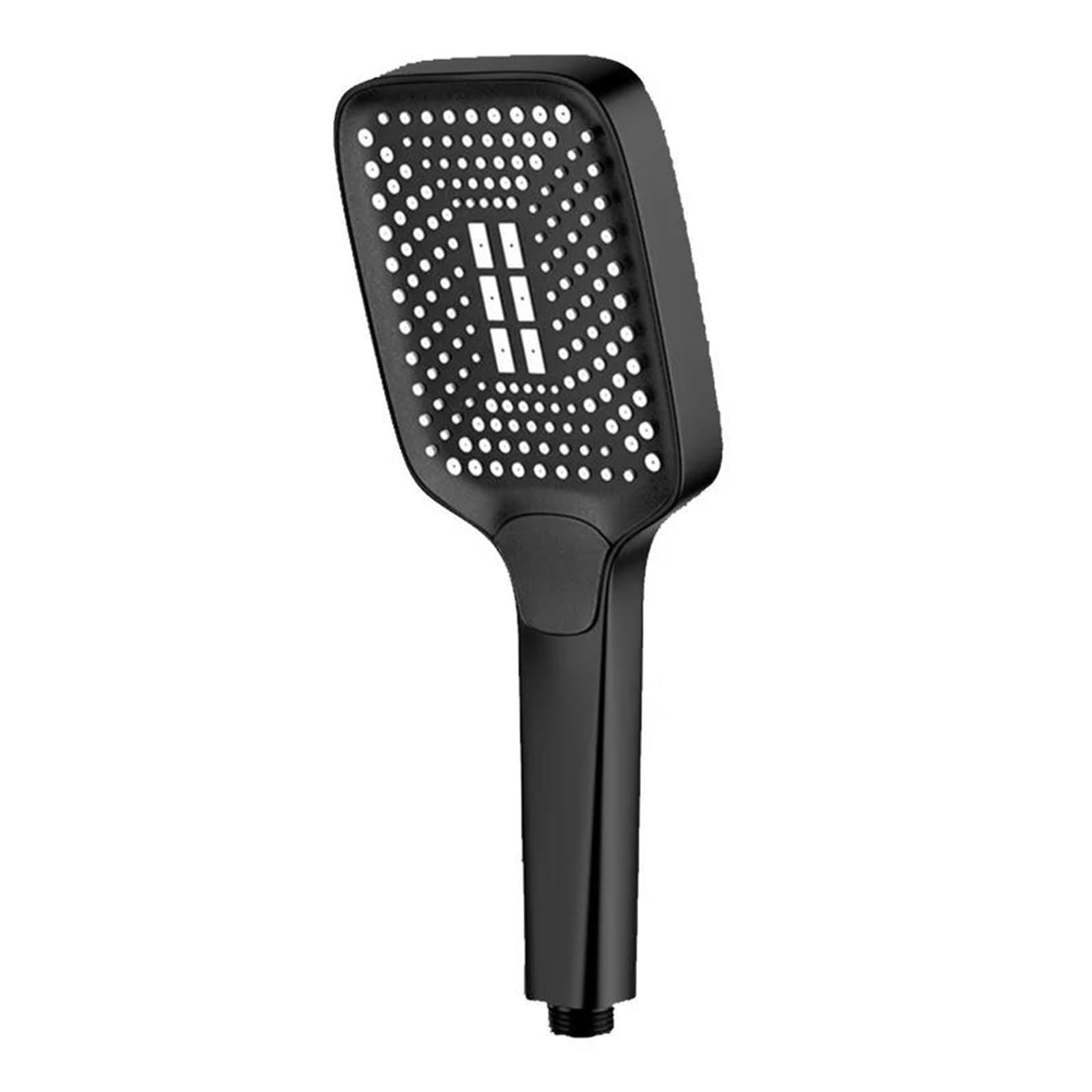 Soffione doccia regolabile, soffione a pioggia a 3 modalità, soffione doccia a portata elevata, miscelatore doccia ad alta pressione per risparmio idrico(Black)