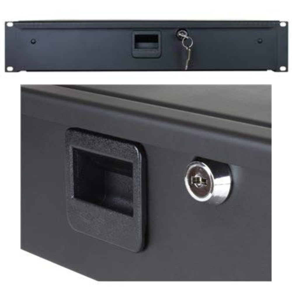Amazon.com: Penn Elcom 3233LK 3 Space (3U) Steel Rack Drawer