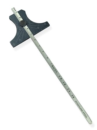 PRAZTECH Depth Gauge Stainless Steel 0 to 150mm (0 to 6