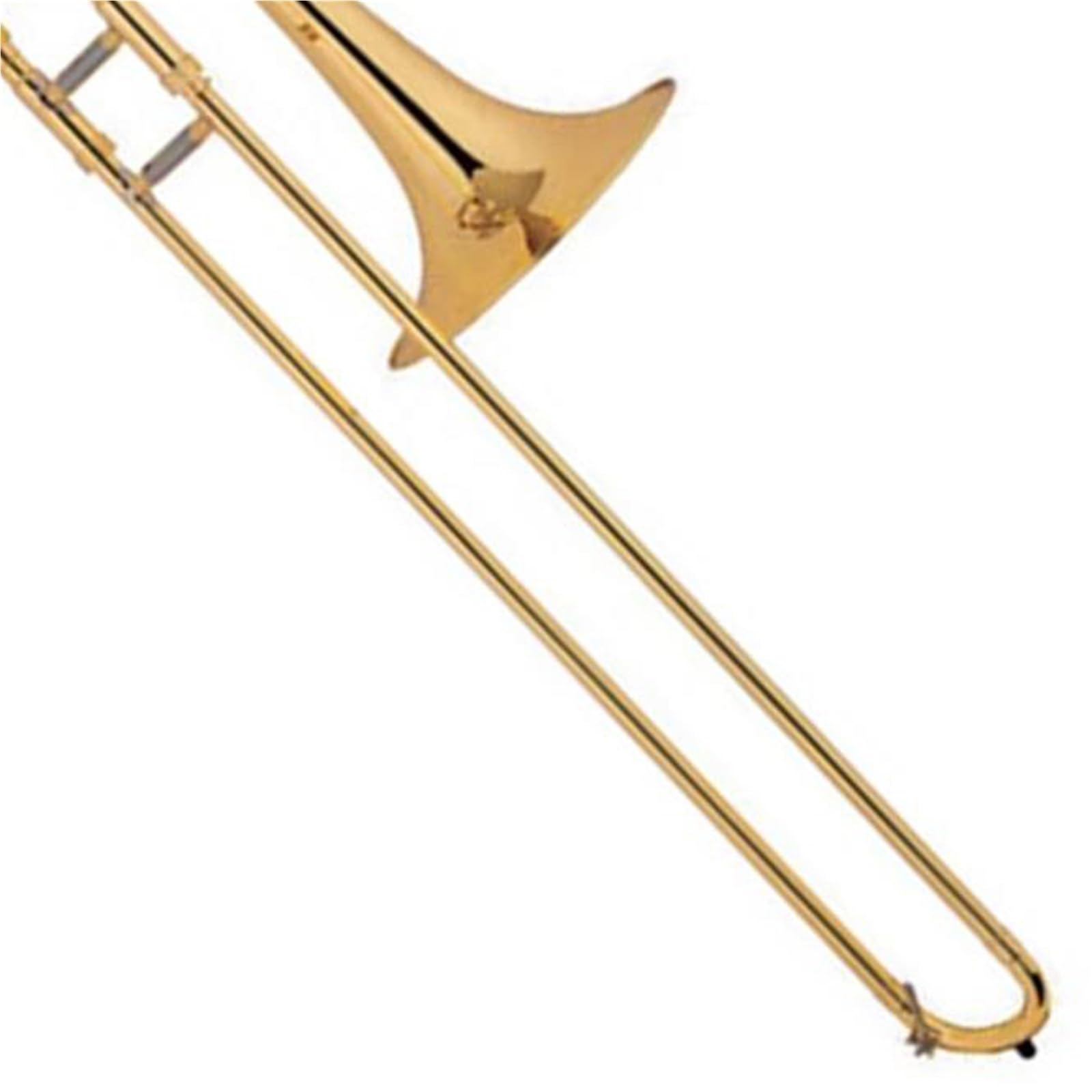 Trombón Vara De Afinación Para Trombón Tenor Lacada En Oro Instrumento De Viento Metal Profesional