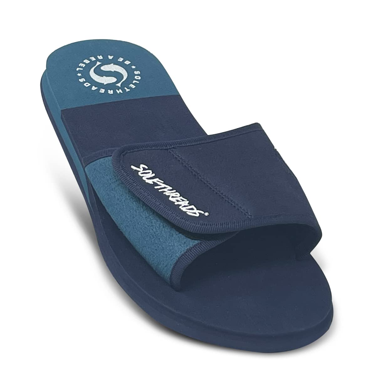 Adjustable Slippers For Ladies Slippers With Velcro Fastening