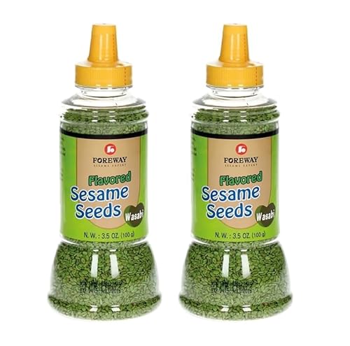 Foreway - Graines de Sésame Saveur Wasabi 100g x 2