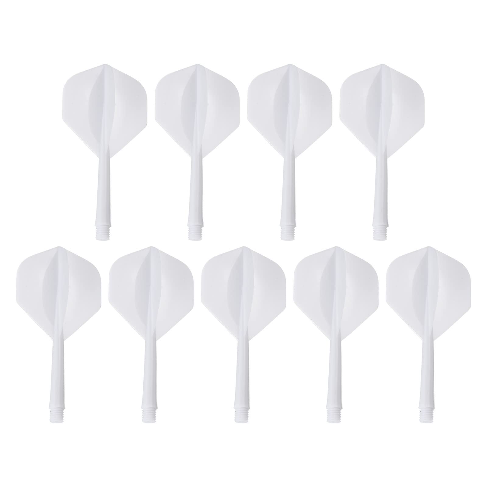 Fléchettes et ailettes intégrées monoblocs en plastique durable de haute précision