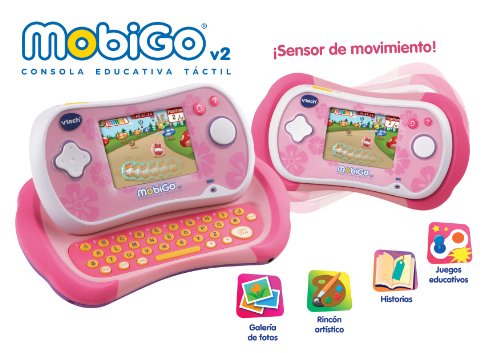 VTech MobiGo V2 Console éducative Rose