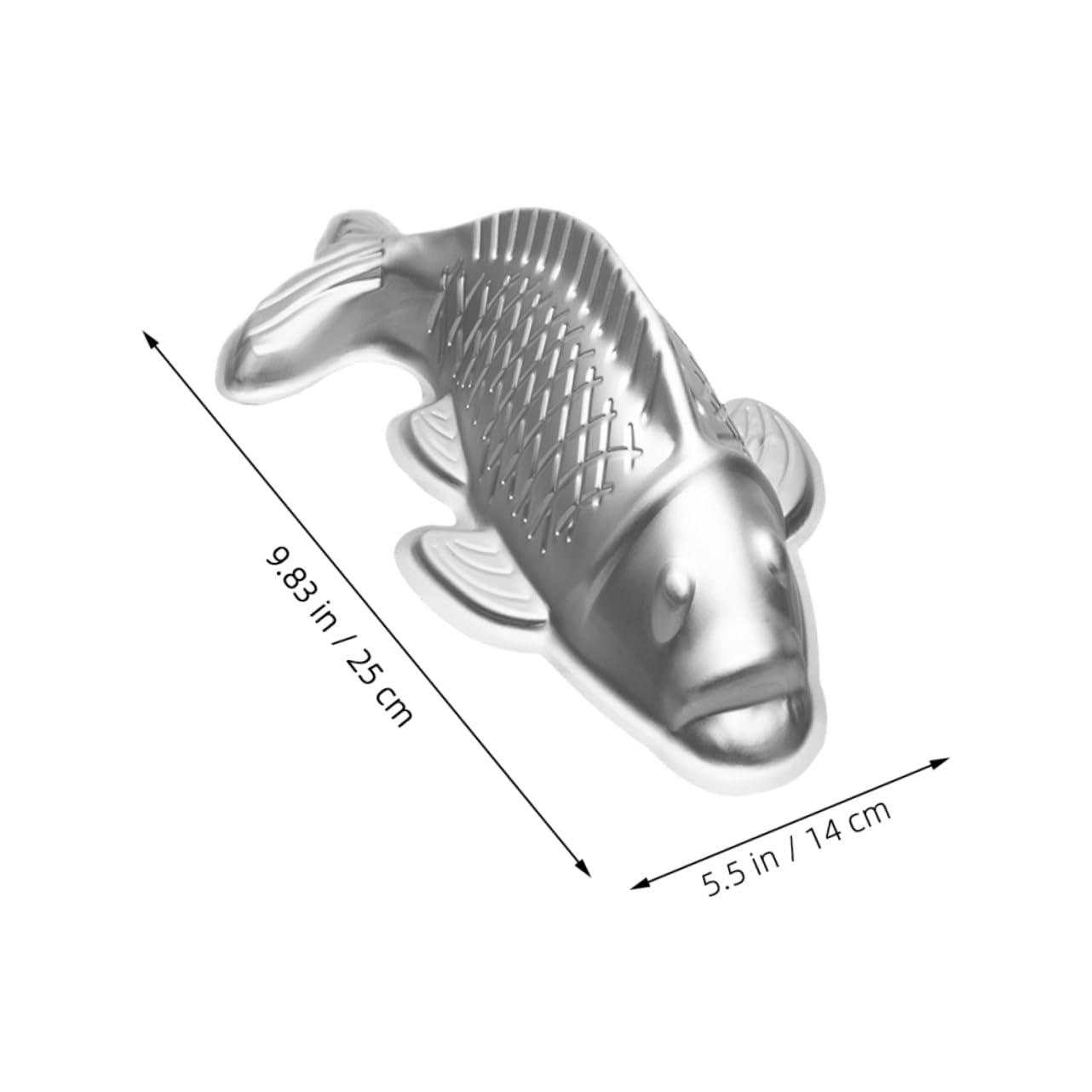 2pezzi Stampo Per Dolci Forma Di Pesce Di Mold Antiaderente Per Cake e Dessert Utensili Per Cucina Facili Da Pulire e Conservare