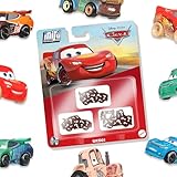 Mattel Disney Cars Pack de 3 mini vehículos (Modelos surtidos, selección aleatoria), coches de juguete niños +3 años, GKG01