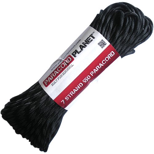 PARACORD PLANET 10 Feet Nylon 550Lb Type Iii 7 Strand Paracord Touch Of Grey โ image 1