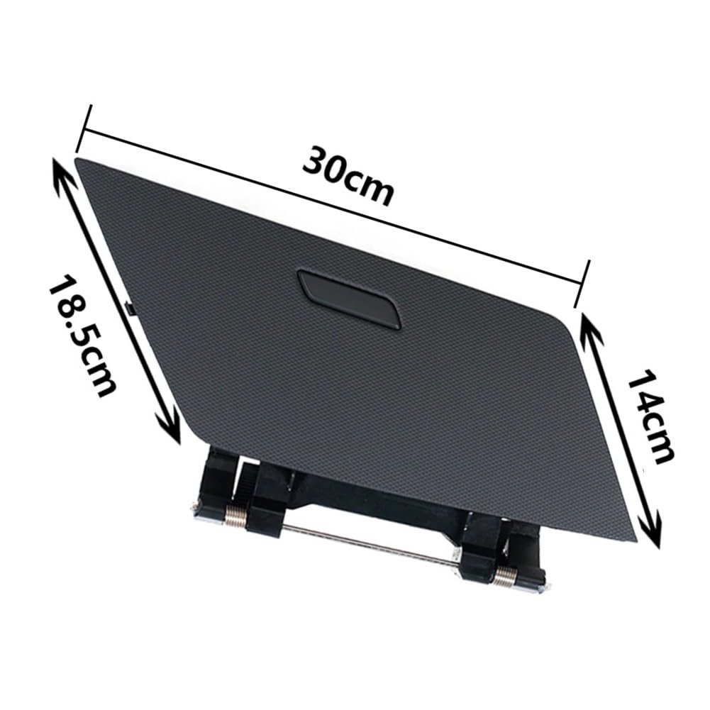 Boîte de rangement pour tableau de bord de commande centrale pour Tiguan L 2019-2021, OEM 5NG857922A, pièce de rechange ABS noir