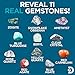 Discovery Kids Gemstone Dig Stem Science Kit by Horizon Group Usa, Excavate, Dig & Reveal 11 Real Gemstones, Includes Goggles, Excavation Tools, Streak Plate, Magnifying Glass & More