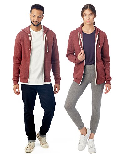 Image of Alternative All Gender Adult's Rocky Eco-Fleece Zip Hoodie