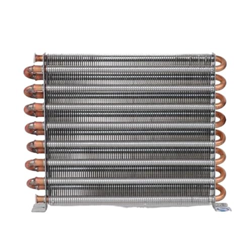 ZGHQHCDRH Refrigerador Condensador Refrigerado por Agua Refrigerado por Aire Tubo De Cobre Radiador Congelador Casero Universal Evaporador Pequeño(B 2PCS)