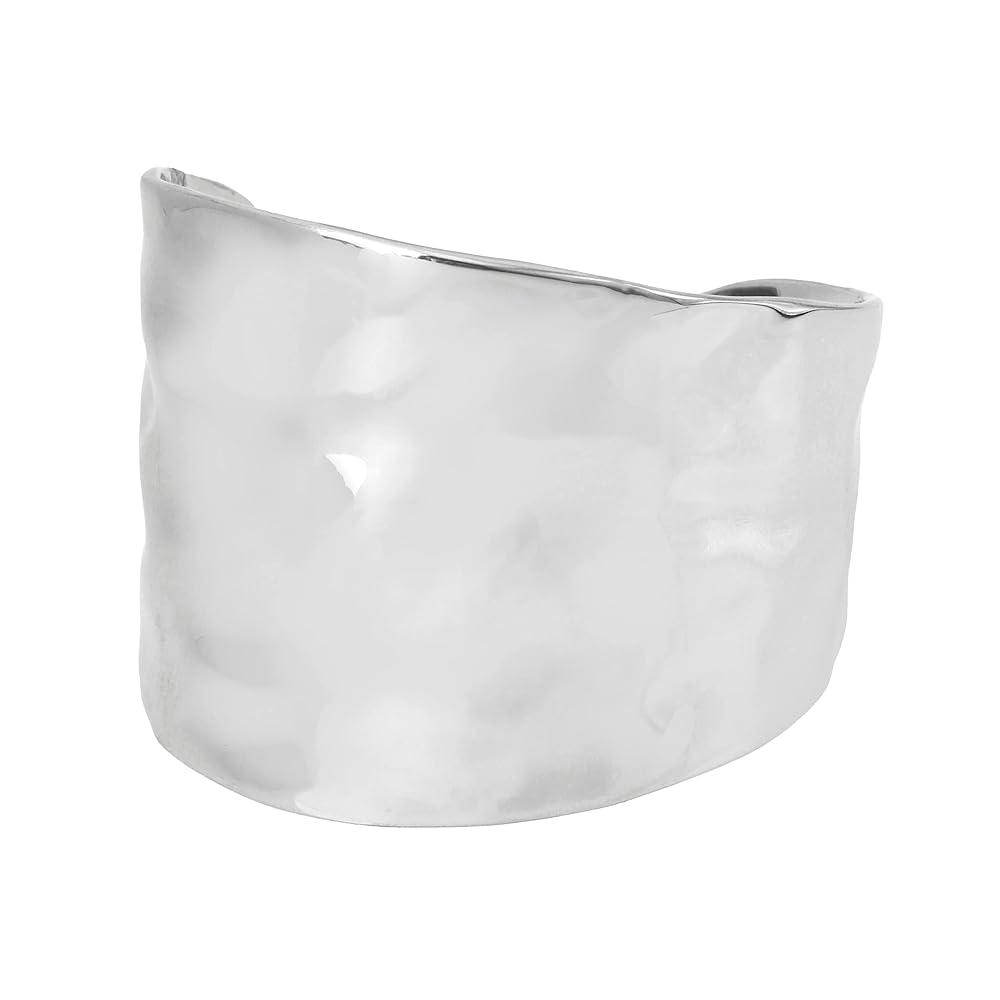 Amazon.com: Robert Lee Morris Soho Hammered Cuff Bracelet