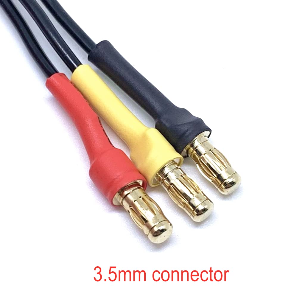 KingVal Replacement 2040 3200KV Waterproof Brushless Motor Shaft 2.3mm Compatible with 1/16 1/18 RC Car