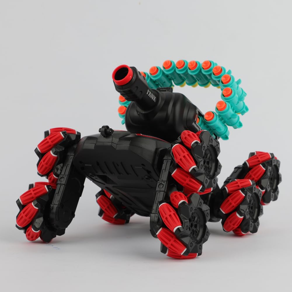 Rc Dart Shooting Tank Remote Control Battle Car With Shooting