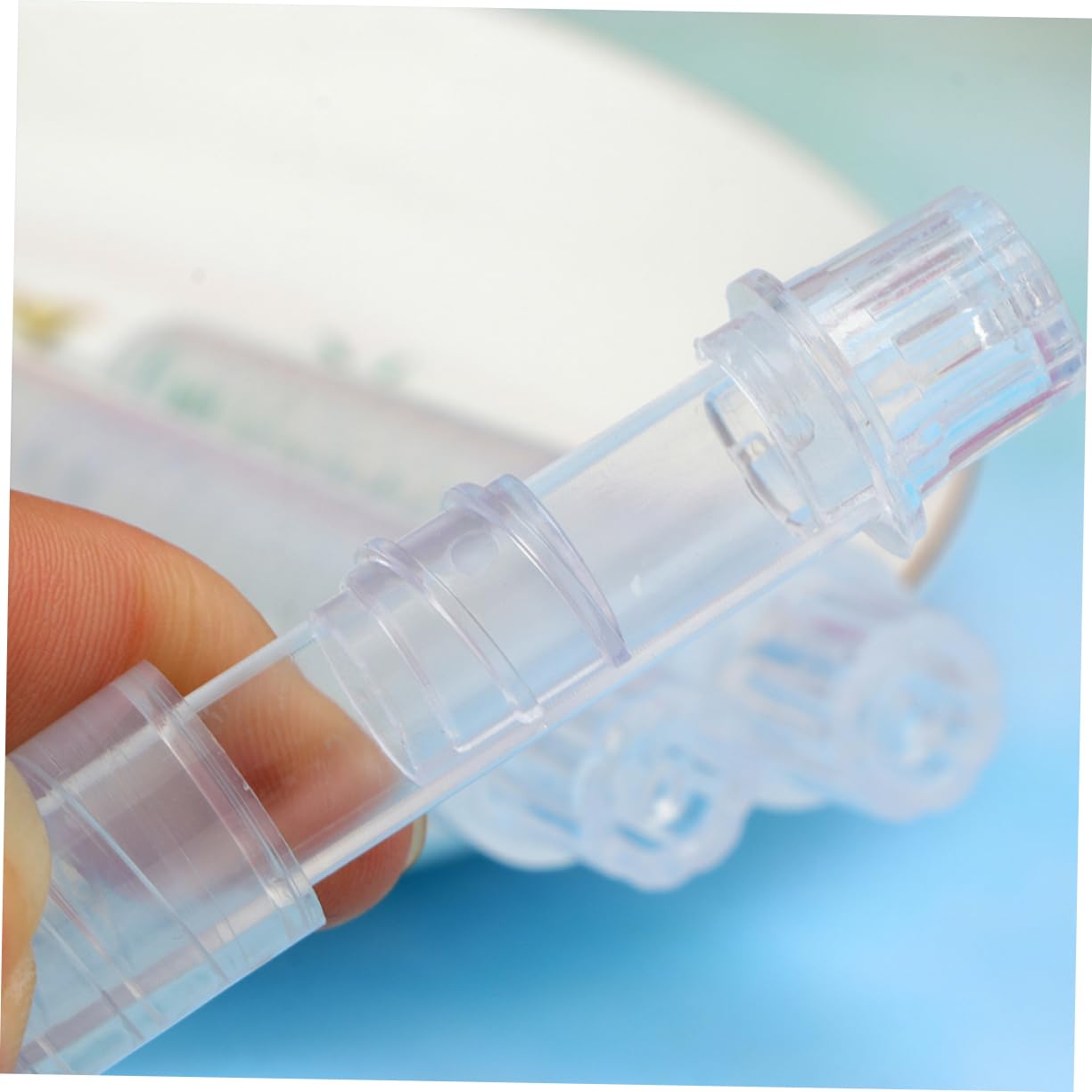 Toyvian 4 Set Gessetti Da Portagessi Leggero Clip Per Lavagna E Attività Scolastiche 14 Pezzi*4