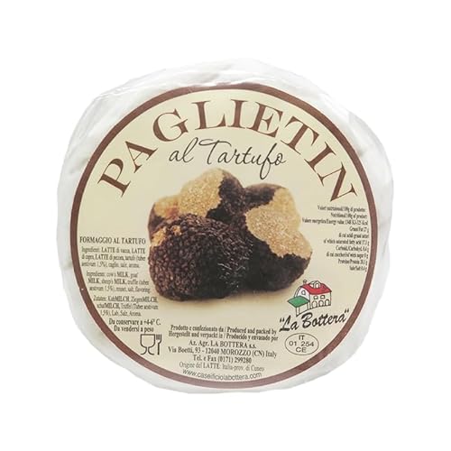 【冷蔵】FDMトリュフ入りパリエッタ(約250g〜約300g×1パック)不定貫 白カビ 黒トリュフ入り 混乳 イタリア・ピエモンテ州 クリーミー ワインのおつまみ チーズ盛り合わせ アヒージョ ワインバー バル イタリアン ビストロ 地中海料理 スペイン料