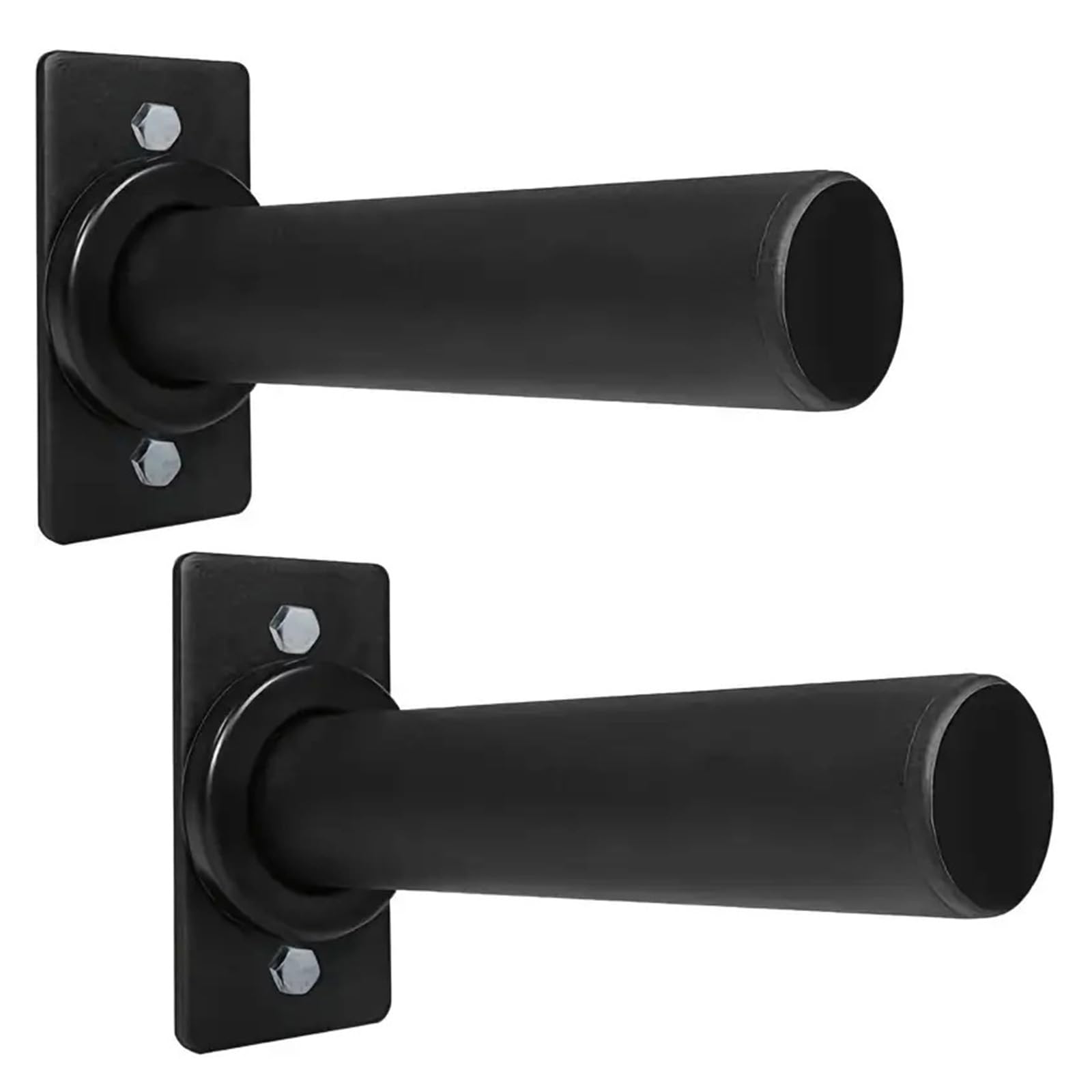 Space-Saving T Rod Grip & Barbell Sleeve Wall Rack for Home Gym Strength Training Compacts Fitness Equipment