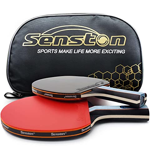 Senston Pro Table Tennis Set With Carry Case, Premium Tennis Rackets Best Table Tennis Rackets For Intermediate And Advanced Trainingntermediate and Advanced Training Senston Pro Table Tennis Set With Carry Case, Premium Tennis Rackets Best Table Tennis Rackets For Intermediate And Advanced Trainingntermediate and Advanced Training