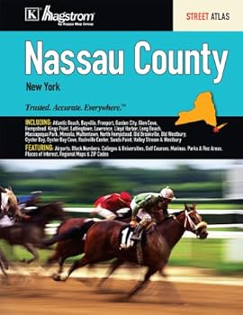 Paperback Hagstrom Nassau County New York Street Atlas Book