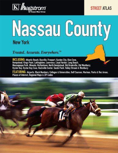 Hagstrom Nassau County New York Street Atlas 0762577347 Book Cover