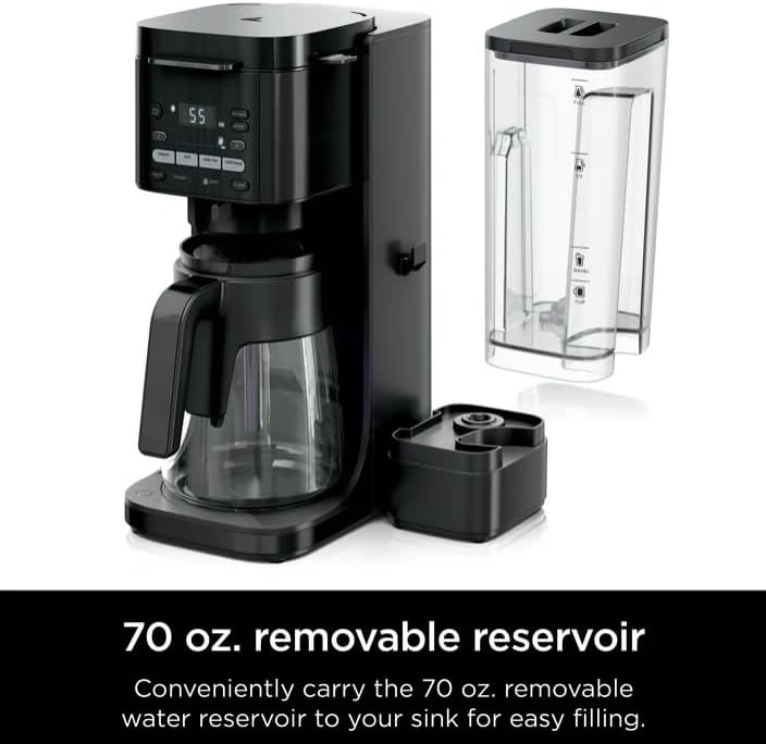Niinnja Dual Brew Grounds & Pods Hot & Iced Coffee Maker with Rapid Cold Brew, Multiple Styles (Classic, Rich, Over Ice, and Cold Brew), Versatile Brewing, black (model CFP 150)