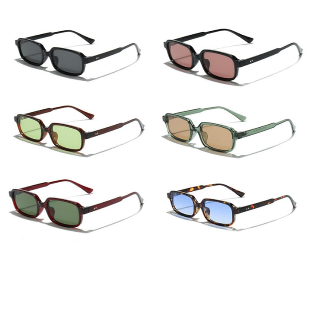 Occhiali da sole rotondi vintage per uomo e donna, stile punk, alla moda, casual, con lenti anti-UV.