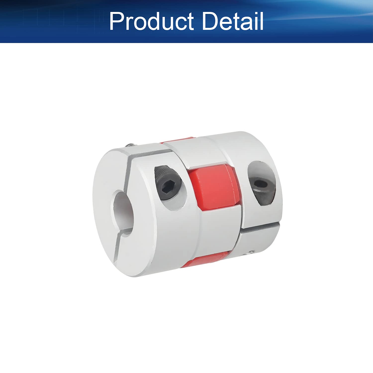 5Pcs 10mm To 10mm Shaft Coupling 25mm Length 19mm Diameter Stepper Motor Coup - View #5