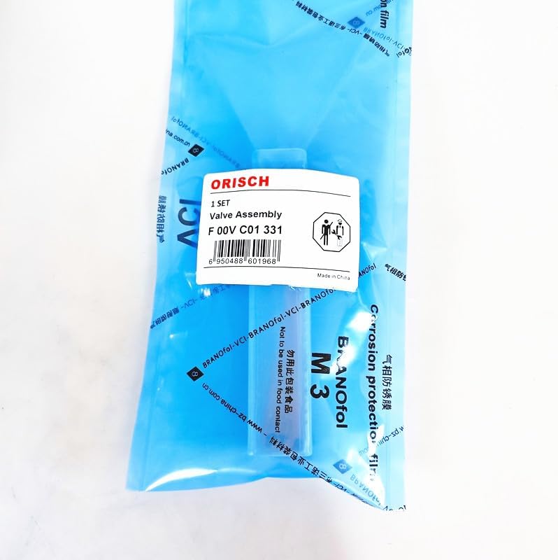 ORISCH Brand Common Rail Injector Control Valve F00VC01331/ F 00V C01 331 for 0445110161/0445110209/0445110212/0445110216/044511