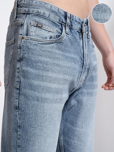 Image of Highlander Men's Jeans | Dad Fit | 100% Cotton | Classic & Comfortable Denim for Everyday Casual Wear