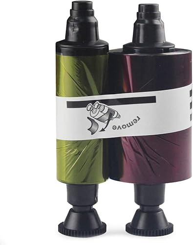 R3011 YMCKO Ribbon For Evolis Pebble Dualys 3 impresoras de tarjetas de seguridad, 200 imágenes compatibles