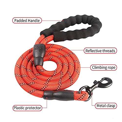 UNIVERSESTAR Dog Leashes for Large Dogs Rope Leash Heavy Duty Dog Leash with Comfortable Padded Handle and Highly… - Image 4