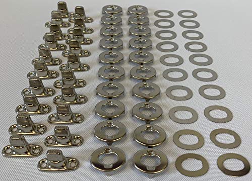 Murphy Fasteners, Eyelet & Stud, Common Sense Fasteners, Marine Grade 20 Piece Set