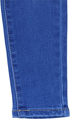 Image of ToBeInStyle Girl's Denim Easy Styling Classic Timeless Everyday Jeans Zip-Up Closure