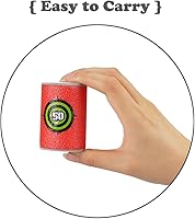 Vista 3 de Dreampark Objetivo de dardos de bala para Nerf N-Strike Elite Series Blasters 24 piezas de material EVA suave (rojo)